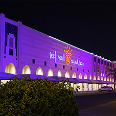 Pulsar lights withstand the elements at Bahrain mall