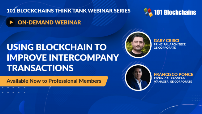 ON-DEMAND WEBINAR: Using Blockchain to Improve Intercompany Transactions