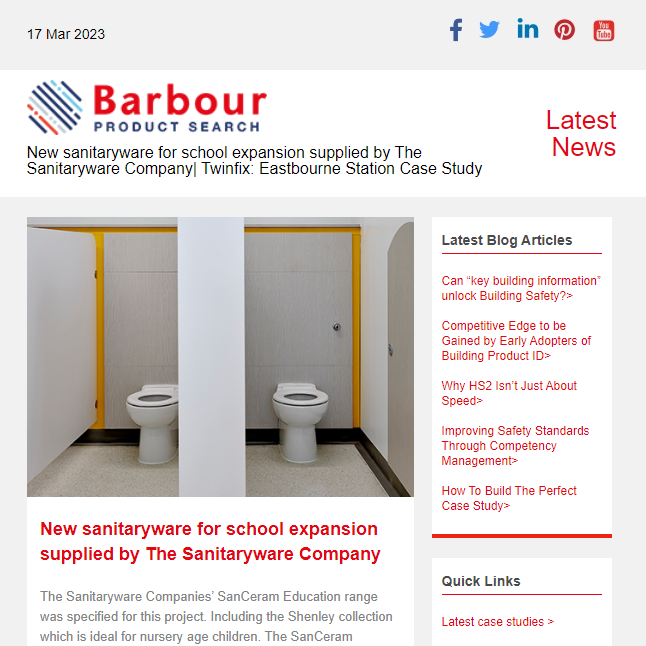 New sanitaryware for school expansion supplied by The Sanitaryware Company|  Twinfix: Eastbourne Station Case Study