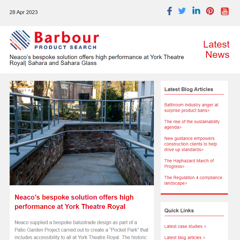 Neaco’s bespoke solution offers high performance at York Theatre Royal| Sahara and Sahara Glass
