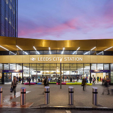 Leeds City Station supplied with dynamic lighting system
