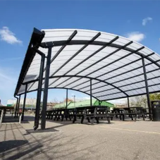 The Cardinal Wiseman Catholic School in Middlesex Add Outdoor Dining Canopies
