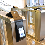 Security entrance system complements design at Heron Tower