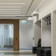 Individual lighting solution for Canary Wharf office project
