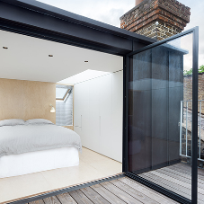 Loft conversion increases living space in London apartment