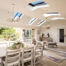 Clement Conservation Rooflights illuminate residence in Peterborough