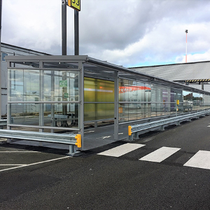 Liverpool John Lennon airport benefits from new covered walkway from Twinfix